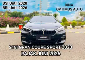 BMW 218i Gran Coupe 2023 Sport 1.5 AT, KM ANTIK, PAJAK PANJANG