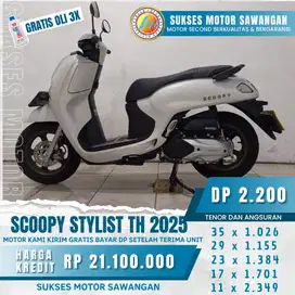 DI JUAL HONDA NEW SCOOPY TH 2025 , CASH KREDIT ATAU TUKAR TAMBAH