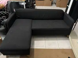 IKEA - LINANAS SOFA BLACK