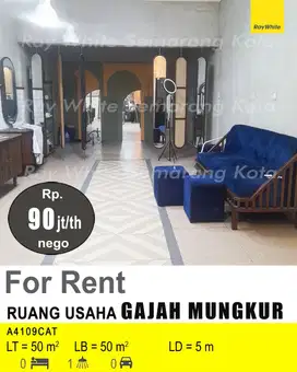 DISEWAKAN RUANG USAHA DI GAJAH MUNGKUR A4109