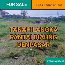 TANAH LANGKA PANTAI BIAUNG DENPASAR 61 ARE