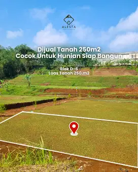 Tanah di puncak megamendung luas 250 m²