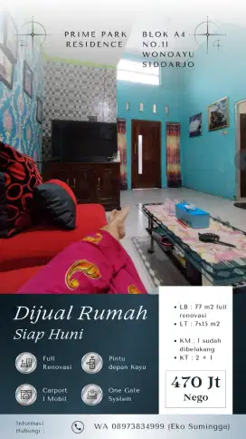 Jual Rumah Full renovasi Murah