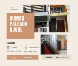 DJUAL CEPAT RUMAH PALEBON 2LT BU