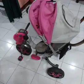 Sepeda anak perempuan roda 3 merk exotic