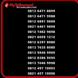 Nomer cantik/perdana cantik telkomsel