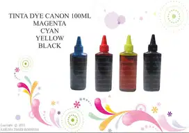 TINTA CANON CMYK 100ML (I SET 4 WARNA ) Berkualitas