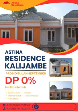 Rumah strategis dekat solo