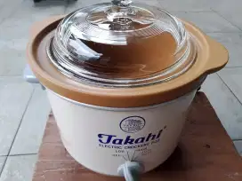 Slow cooker merk Takahi 1,2 liter