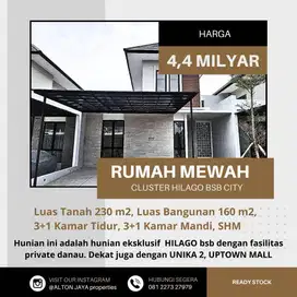 Rumah Mewah Ready Stock Hilago BSB City Dgn Private Danau Dkt Mall