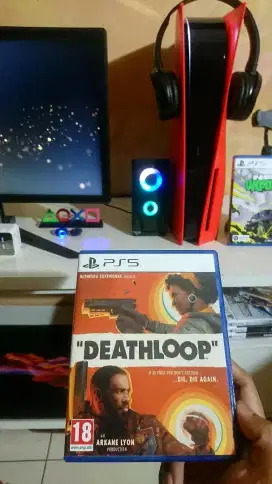 BD/Kaset PS5 DEATHLOOP Original Fullset Seken Like New
