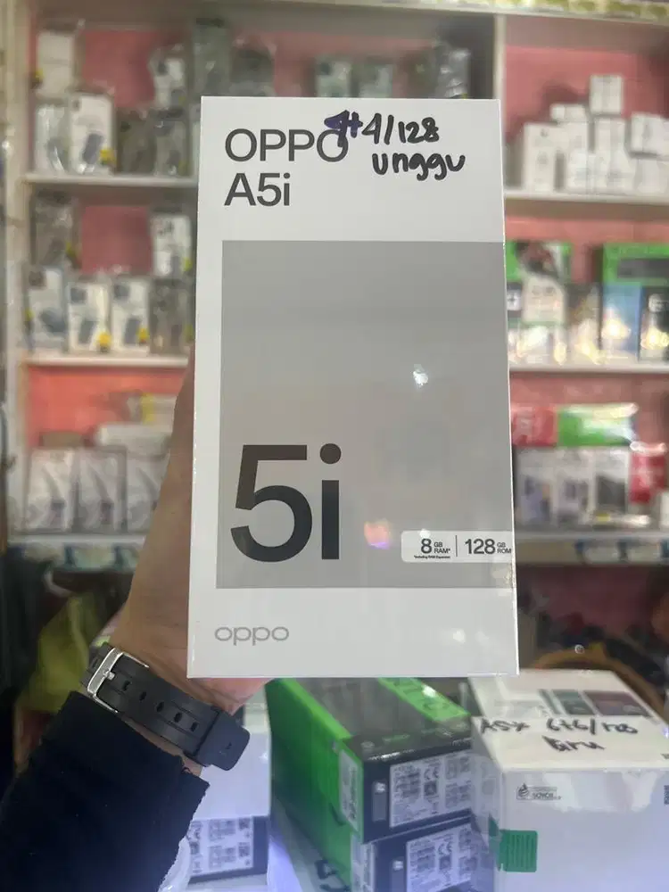 Oppo A5i 4+4/128 Garansi Resmi Oppo 1 Tahun