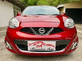 Nissan March 2013 XS 1.5 AT CBU merah KM low record Istimewa!
