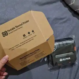Printer bluetooth thermal kasir 80mm ALPHA LP 88B warna putih
