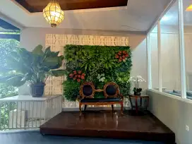 Daun Sintetis Pelastik Hiasan Dinding