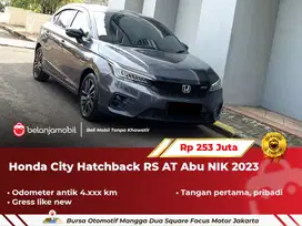 [ LOW KM 4RB ] Honda City Hatchback HB RS AT Abu NIK 2023/2024