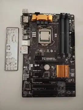 MoBo GIGABYTE LGA 1150 + Procesor intel core i5 + Ram