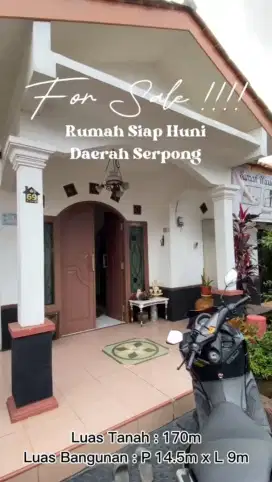 HITUNG TANAH SAJA 7jt/meter NEGO. Dekat St KRL Rawa Buntu, Tol BSD