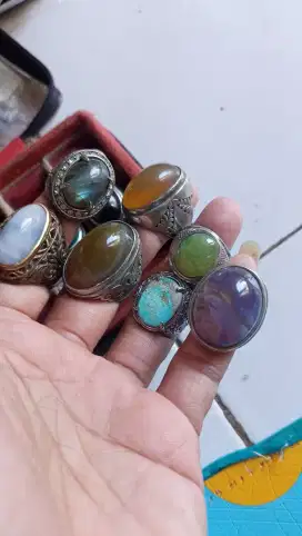 Batu Cincin Akik Permata Natural Borongan Murmer