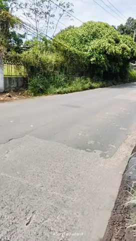Dijual tanah kosong strategis pinggir jalan raya permata Curug