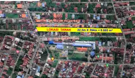 Tanah Super Murah Pinggir JL. Danau Sentarum Pontianak