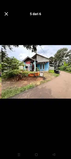 Dijual rumah murah strategis pinggir jalan desa