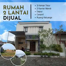 FREE BPHTB RUMAH 2 LANTAI DI JALAN WONOSARI SEBELUM KIDS FUN BISA KPR
