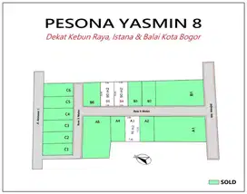 Tanah Kavling Cluster Di Bogor Yasmin Siap Bangun  - Bisa Di Cicil