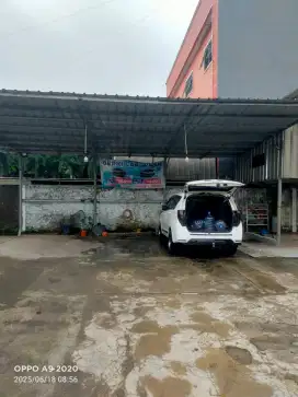 Dijual  take over tempat usaha cuci mobil
