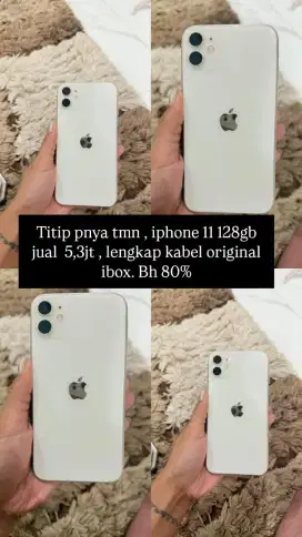 Jual cepat iphone 11