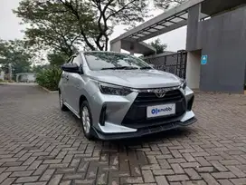 TDP 5jt Toyota Agya Silver 1.2 New G AT 2023 DOE