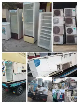 Elektronik Bekas Di Jual Kami Beli AC Kulkas Freezer Showcase TV Dll