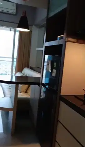 Disewakan apartemen 2 br jadi 1 di tanglin mall ptc full furnish