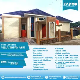 Jual rumah desain minimalis di solok