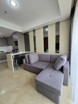 Disewa Apartemen Gold Coast Pik 1BR full furnished interior, sea view
