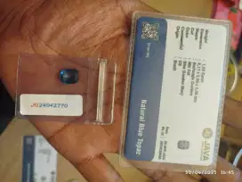 Batu Permata Blue Topaz