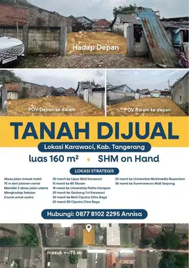 TANAH BESAR DIJUAL