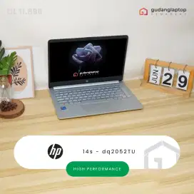 HP 14s - dq2052TU
INTEL Core i5 - 1135G7 8/256