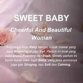 Sweet baby eau de parfum wangi 48 jam parfum wanita