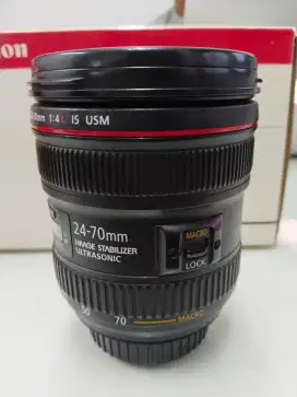 Lensa Canon 24-70mm F. 4 L IS USM