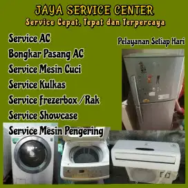 Service Mesin Cuci Bongkar Pasang AC Servis AC Kulkas Frezer Pakuwon