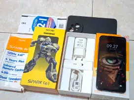 Tecno Spark Go 1 4G LTE RAM 4Gb Internal 128Gb Fullset Garansi Resmi