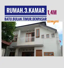 Jual Rumah 3 kamar Batu Bulan Sukawati Timur Denpasar Bali