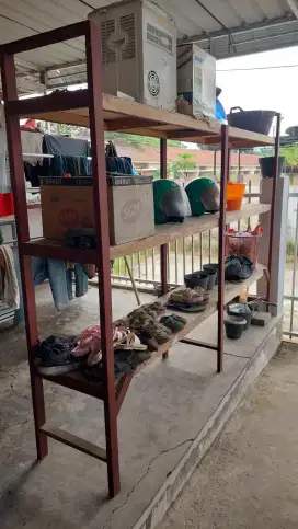 Jual 2 rak jualan/laundry