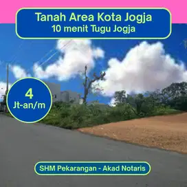 Tanah Termurah Area Kota Jogja, Dalam Ringroad Jogja, 500 Jutaan