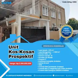 Jual kost di andalas padang
