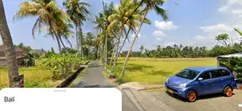 Tanah View Sawah di Kemenuh Sukawati Ubud