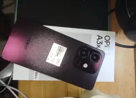 Oppo A3x Baru beli seminggu, jual 1,4 JT nego dikit