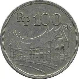uang koin kuno Rp 100