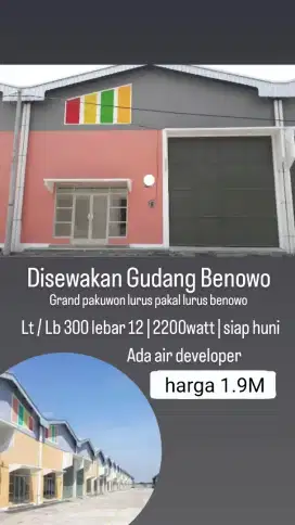 Gudang Bumi Benowo. Sebelum Margomulyo. Grand Pakwuon. Surabaya Barat